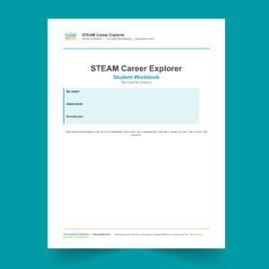 STEAM Career Explorer Workbook Fillable